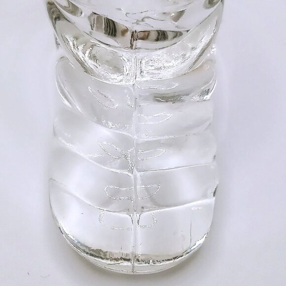 2 Vintage Cowboy Boot Shot Glasses Clear Glass Drinking Serve Ware - Picture 13 of 15